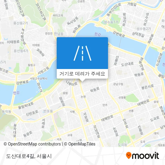 도산대로4길 지도