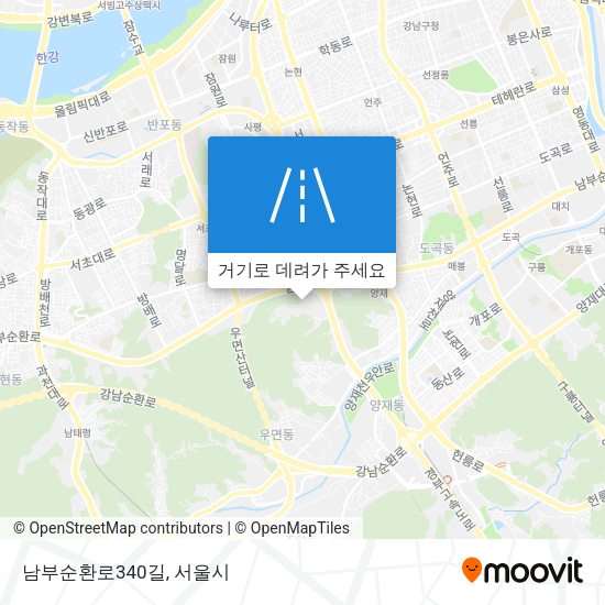 남부순환로340길 지도
