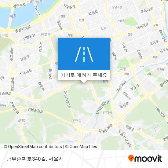 남부순환로340길 지도