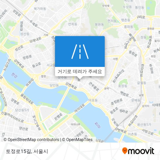 토정로15길 지도