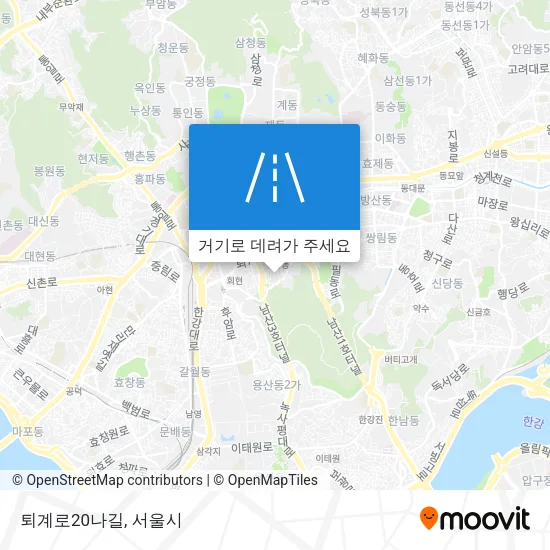 퇴계로20나길 지도