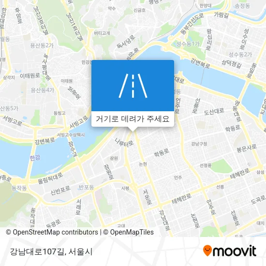 강남대로107길 지도
