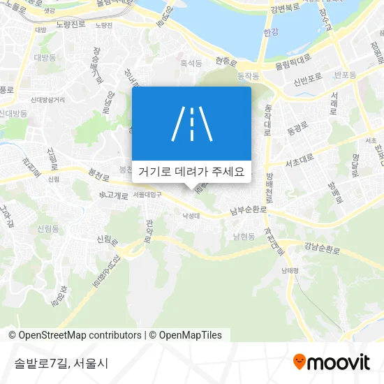 솔밭로7길 지도