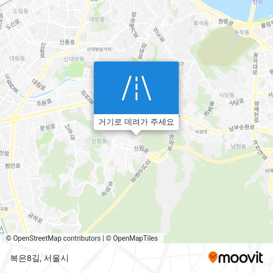 복은8길 지도