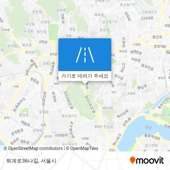 퇴계로36나길 지도