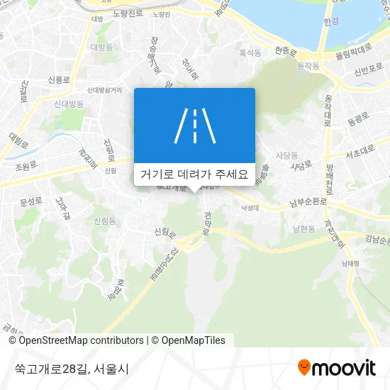 쑥고개로28길 지도
