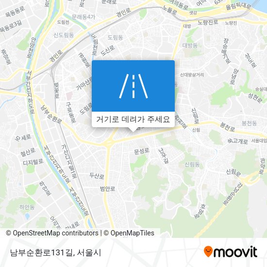 남부순환로131길 지도