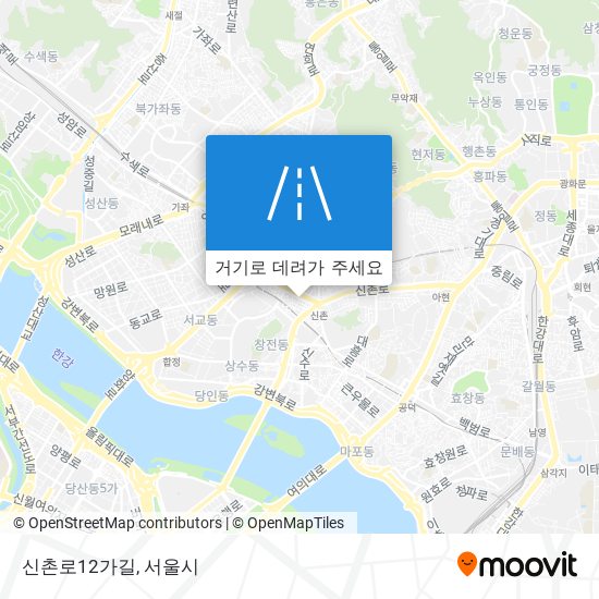 신촌로12가길 지도