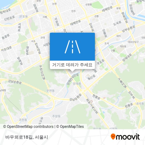 바우뫼로18길 지도