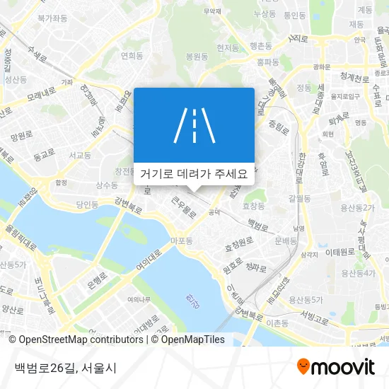 백범로26길 지도