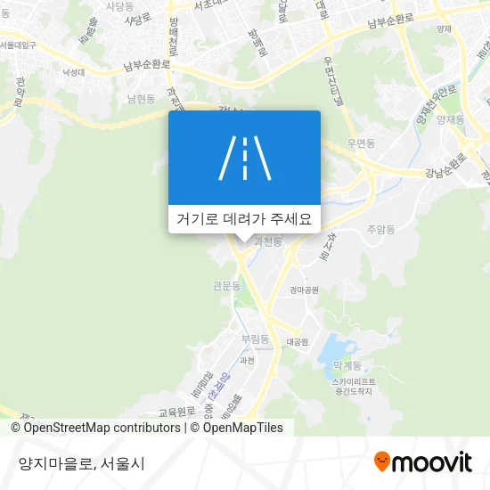 양지마을로 지도