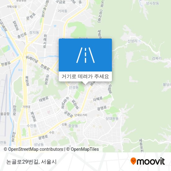논골로29번길 지도