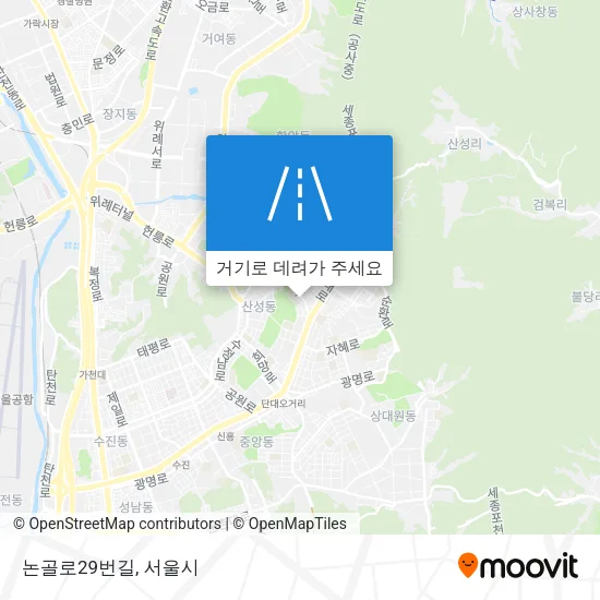 논골로29번길 지도