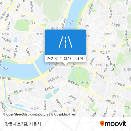 강동대로2길 지도