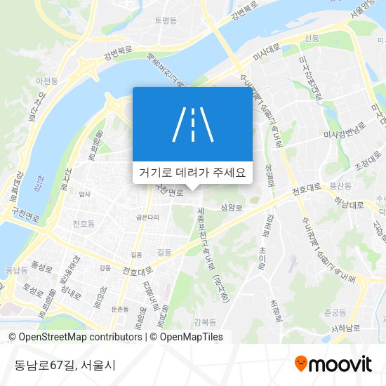 동남로67길 지도