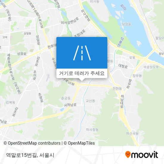 역말로15번길 지도