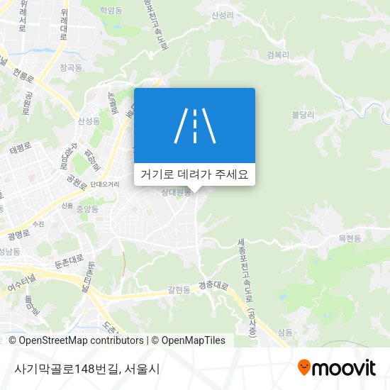사기막골로148번길 지도