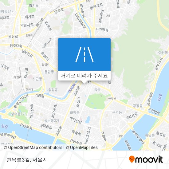 면목로3길 지도