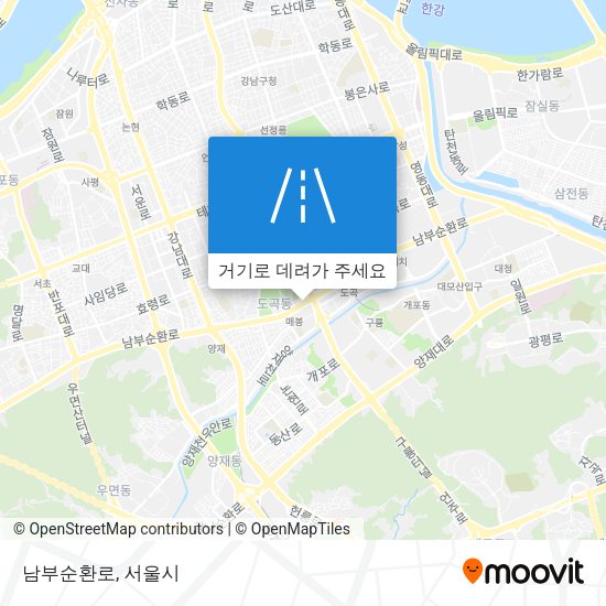 남부순환로 지도