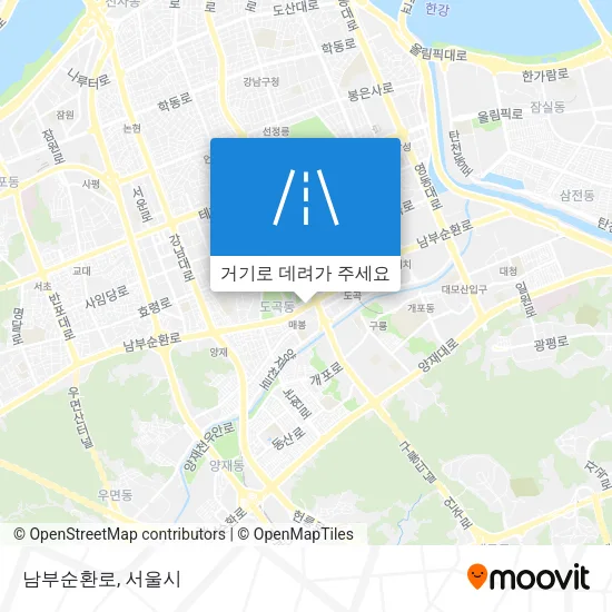 남부순환로 지도