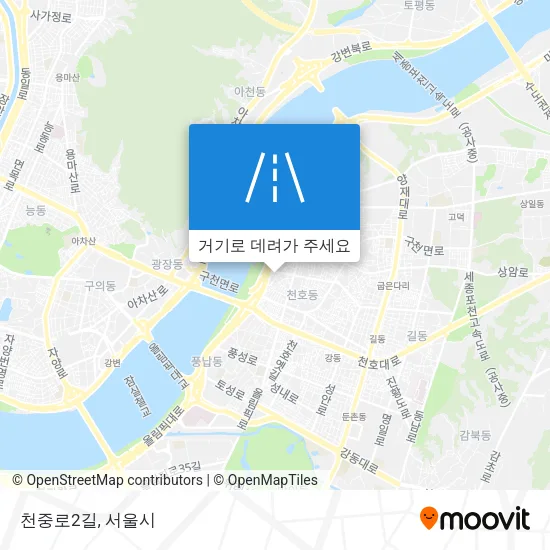 천중로2길 지도