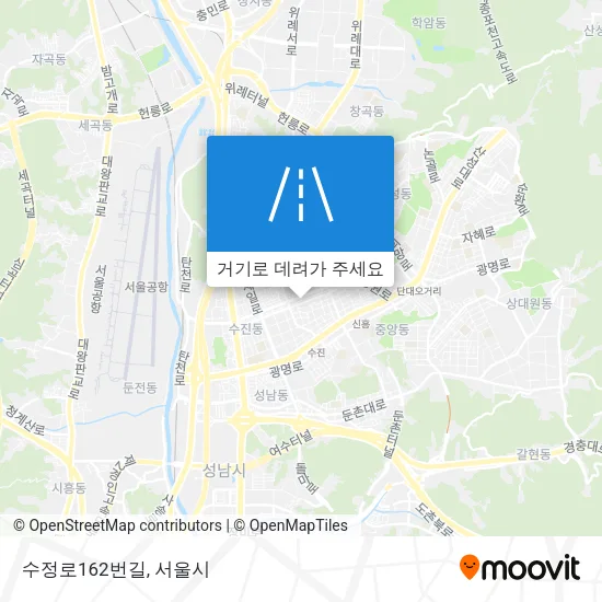 수정로162번길 지도