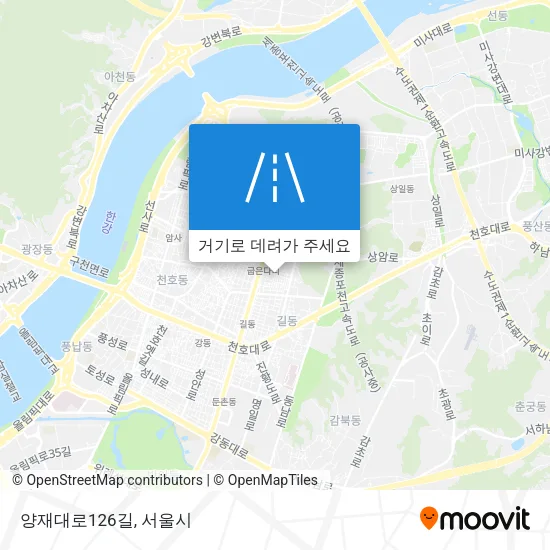 양재대로126길 지도