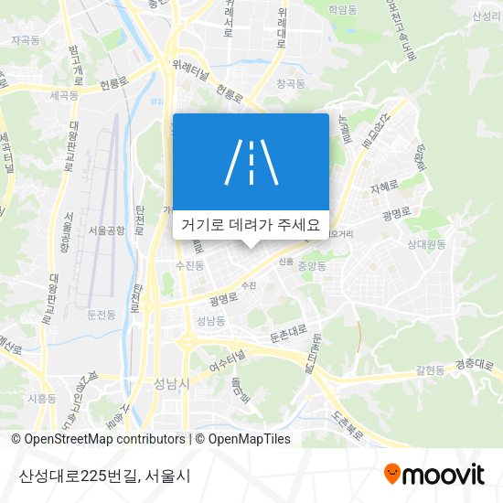 산성대로225번길 지도