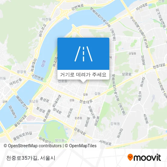 천중로35가길 지도