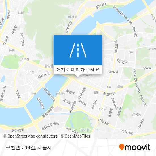 구천면로14길 지도