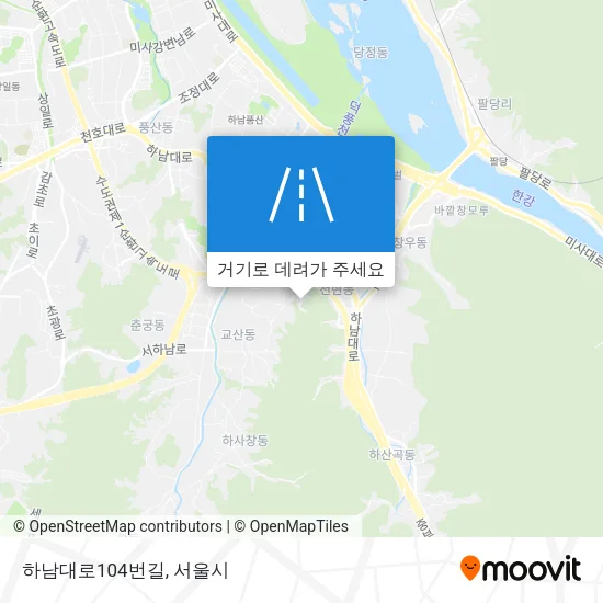 하남대로104번길 지도