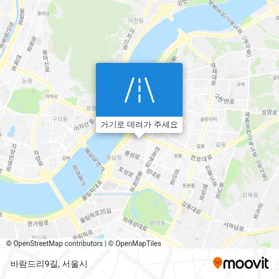 바람드리9길 지도