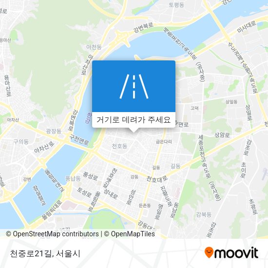 천중로21길 지도