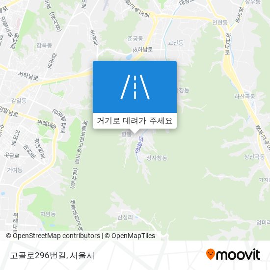 고골로296번길 지도