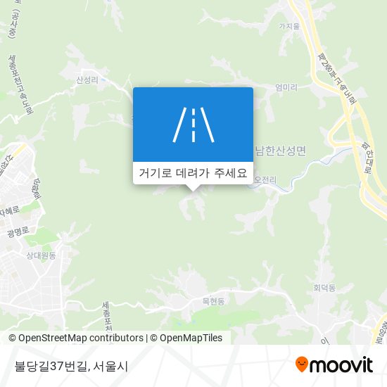 불당길37번길 지도