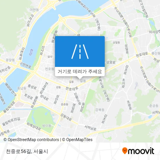 천중로56길 지도