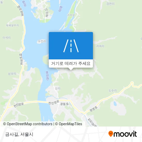 금사길 지도