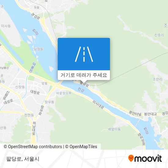 팔당로 지도