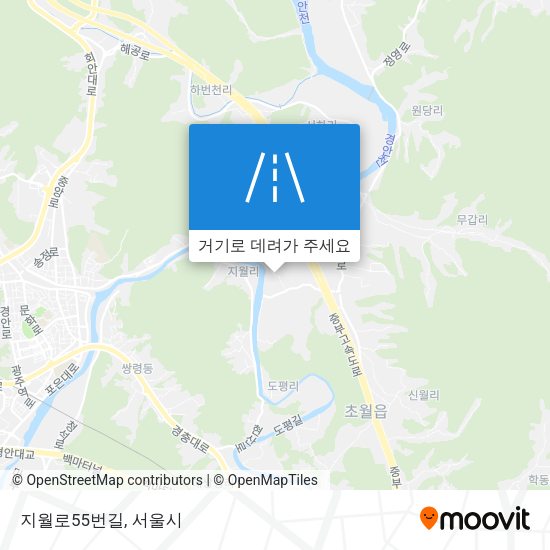 지월로55번길 지도
