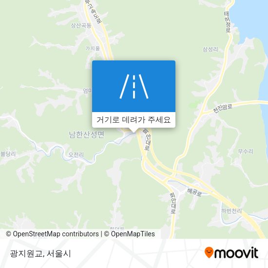 광지원교 지도