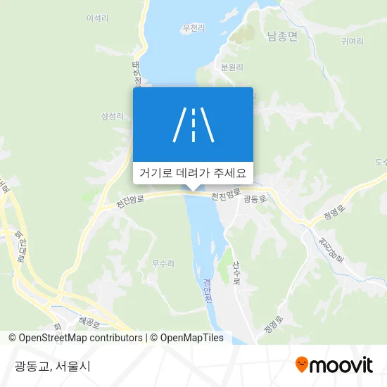 광동교 지도