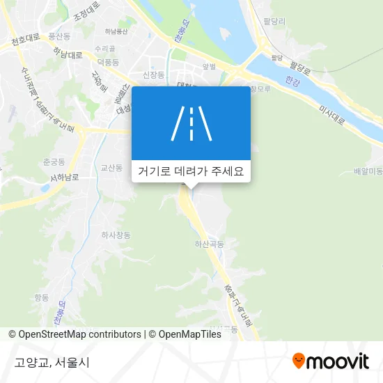 고양교 지도