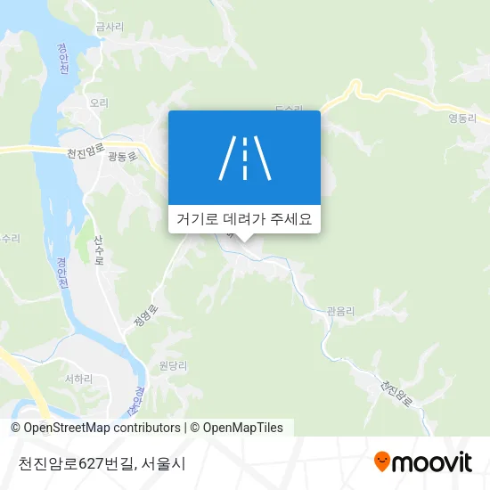 천진암로627번길 지도