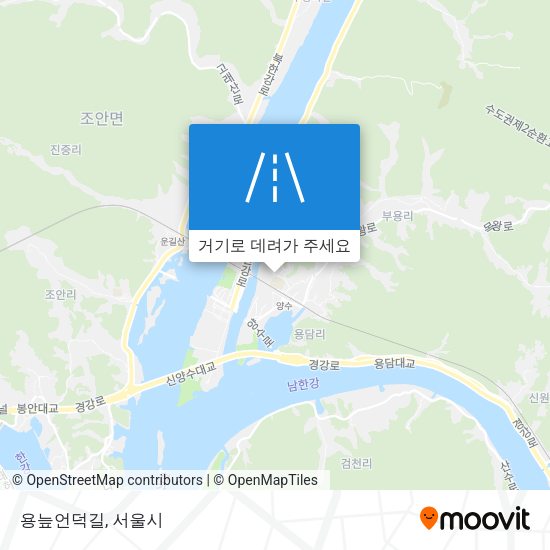 용늪언덕길 지도