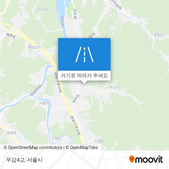 무갑4교 지도