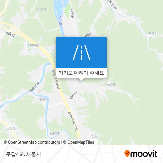무갑4교 지도