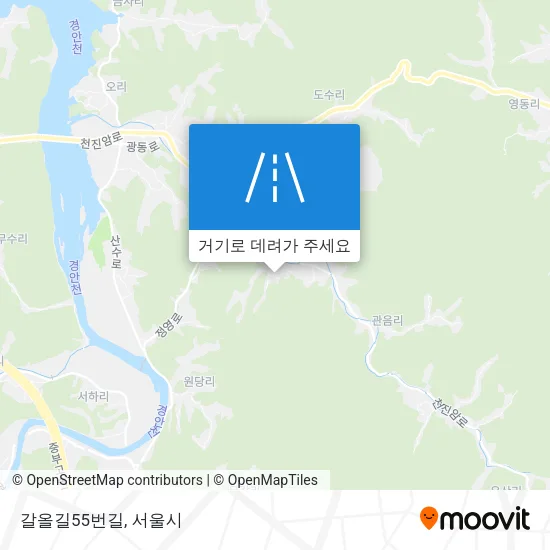 갈올길55번길 지도