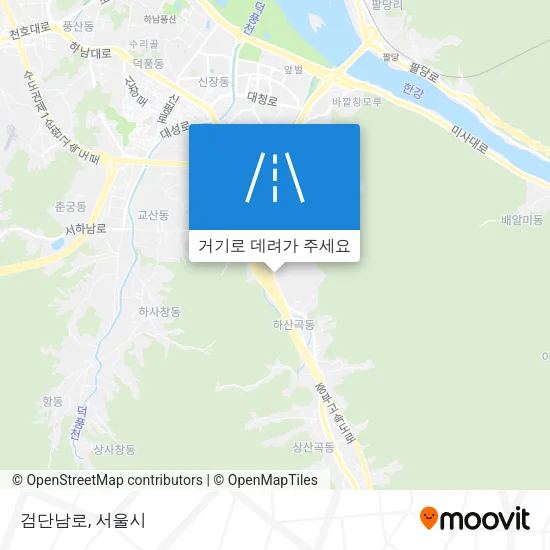 검단남로 지도