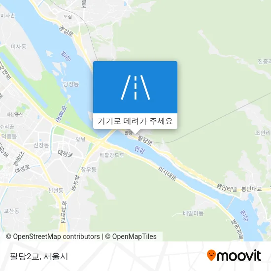 팔당2교 지도