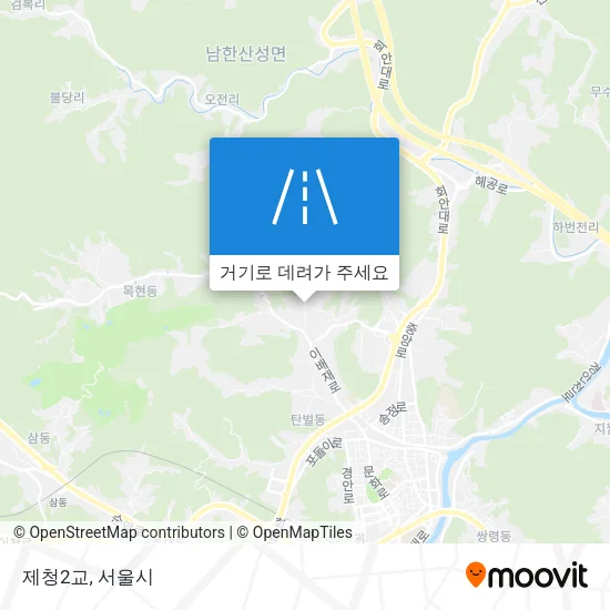 제청2교 지도